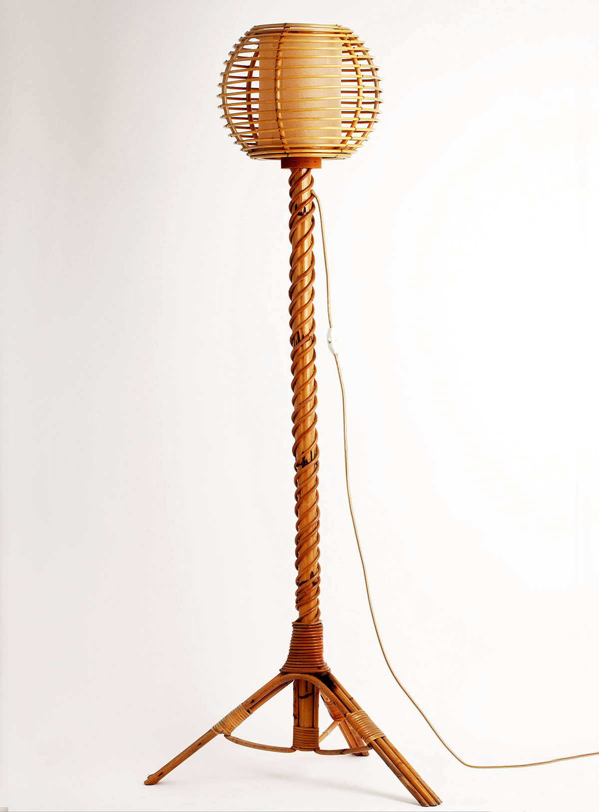 Bamboo Floor Lamp - Image 1
